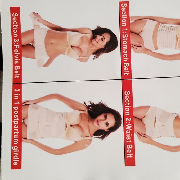 Postpartum belly wrap 3 in 1 - Picture 2 of 4